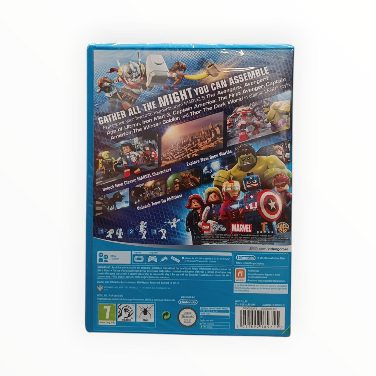 Lego Marvel Avengers Wii U Neuf Version UK