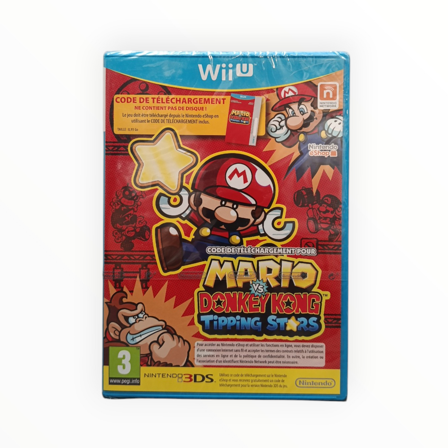 Mario  VS Donkey Kong Tipping Stars Wii U Neuf Version FRA