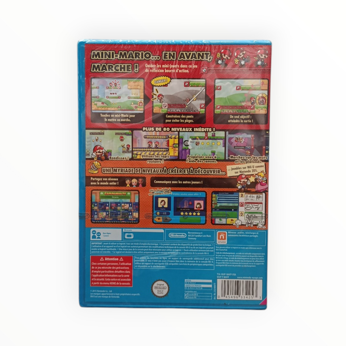 Mario  VS Donkey Kong Tipping Stars Wii U Neuf Version FRA