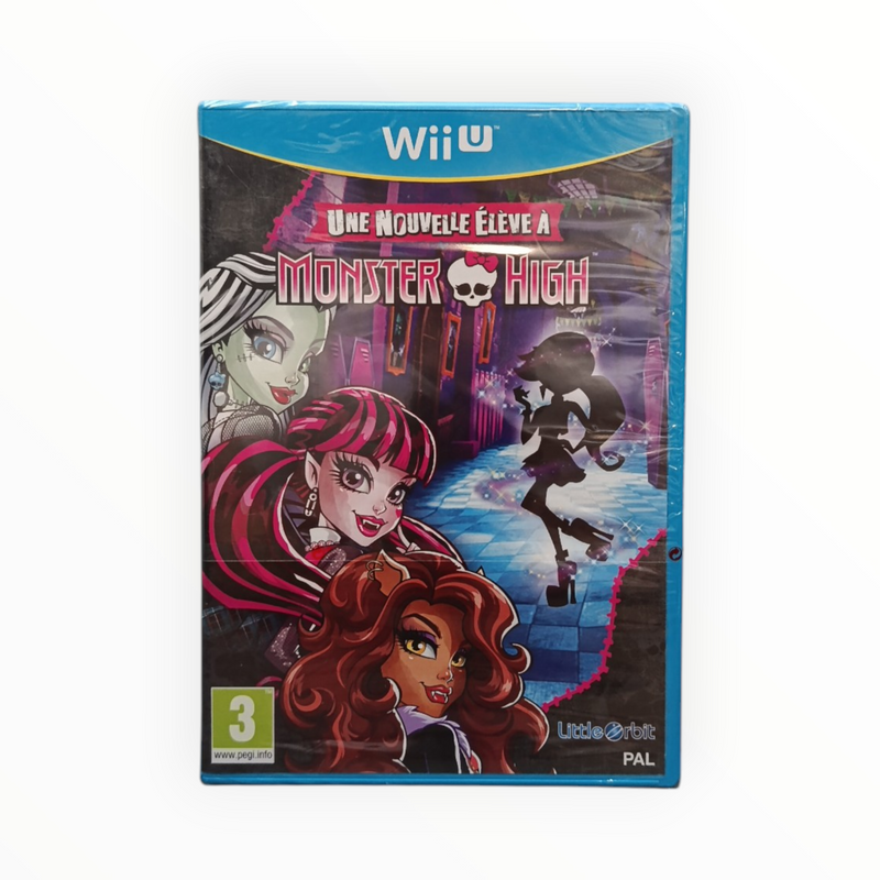 Une Nouvelle Elève A Monster Hight Wii U Neuf Version FRA