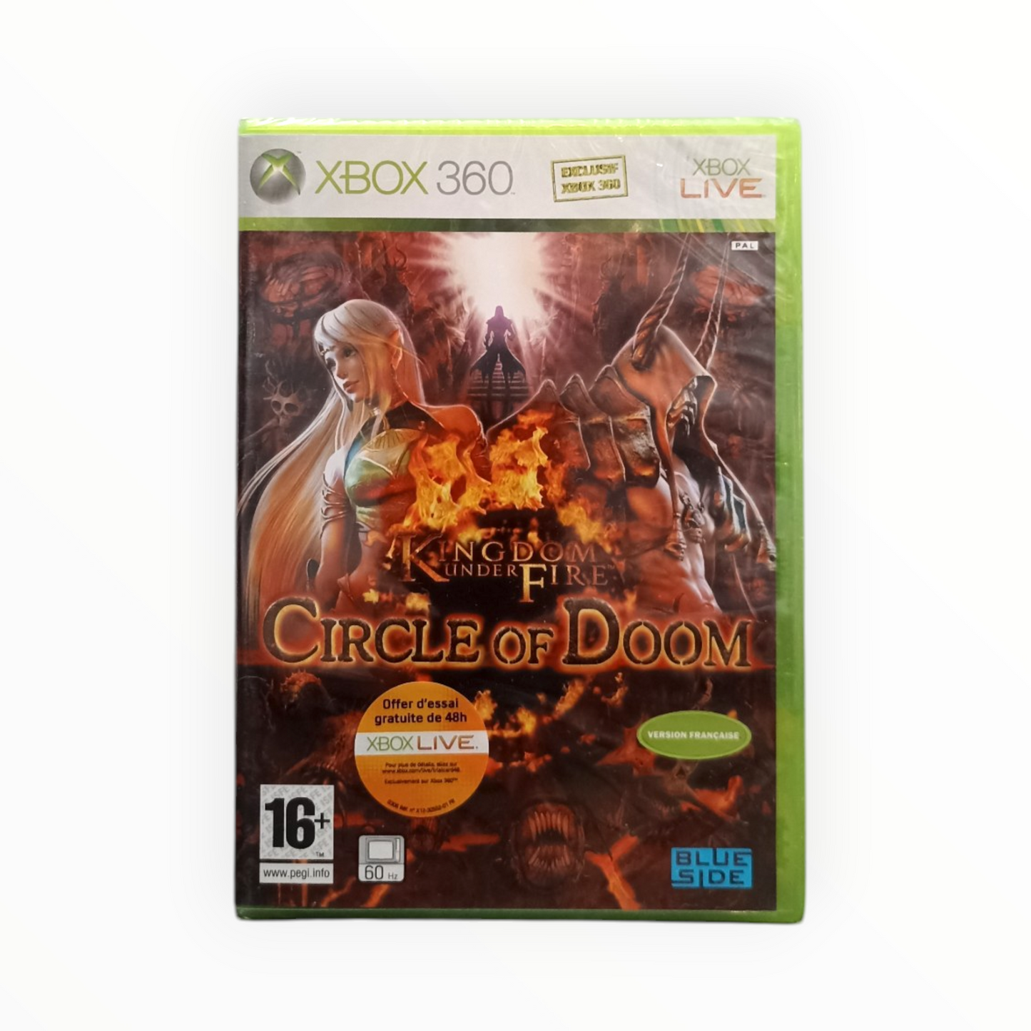 Kingdom Under Fire Circle Of Doom Xbox 360 neuf blister FR