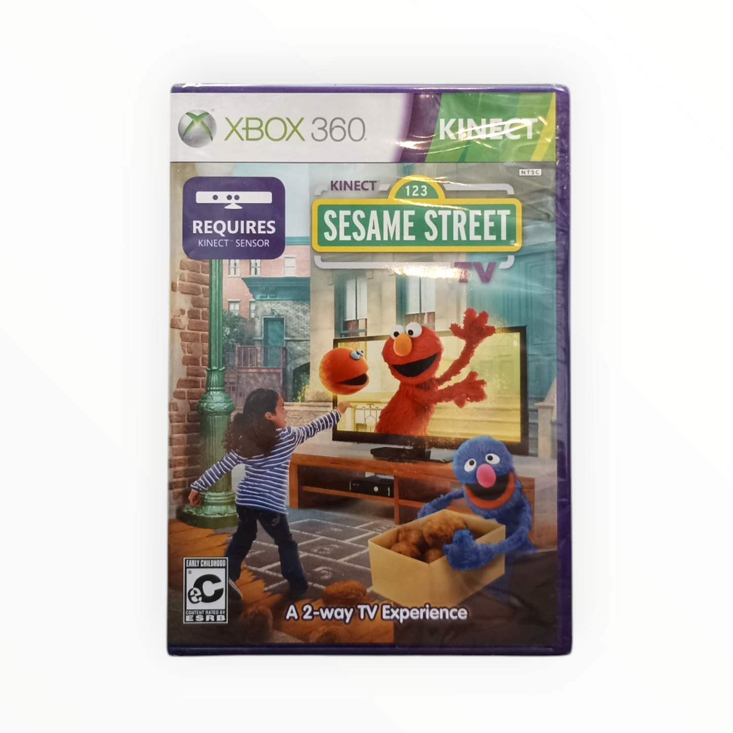 1 2 3 Sesame Street Xbox 360 kinect neuf blister FR