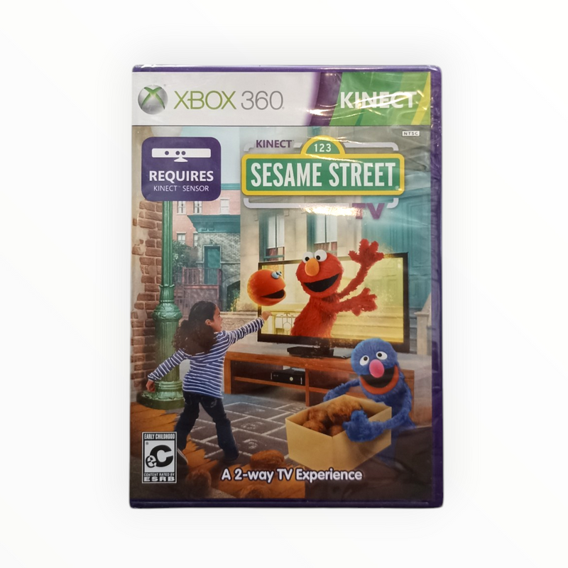 1 2 3 Sesame Street Xbox 360 kinect neuf blister FR
