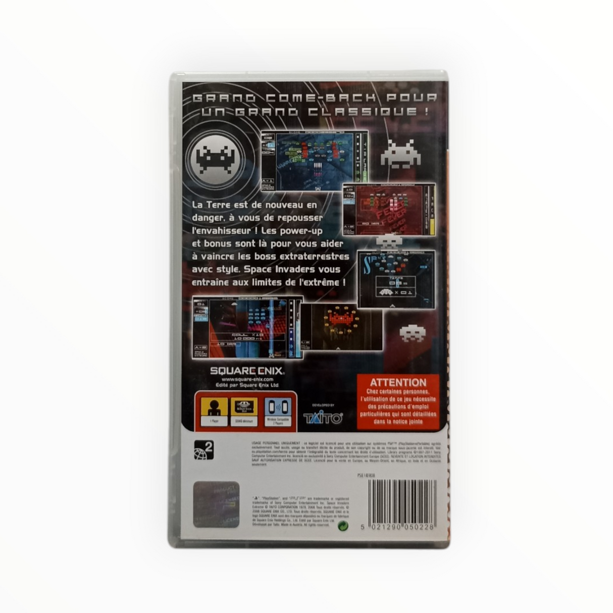 Space Invaders Extreme Playstation Portable (PSP)