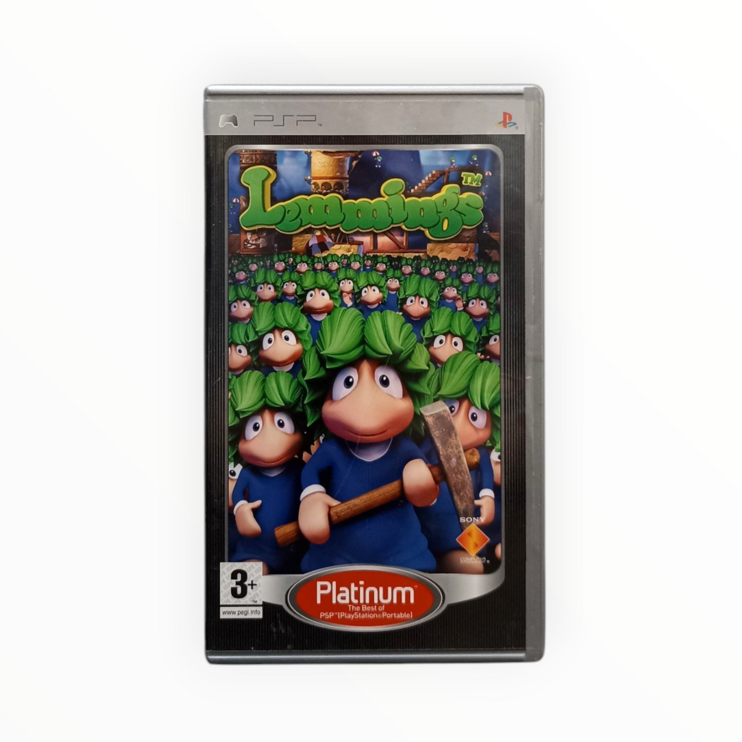 Lemmings Platinum Playstation Portable (PSP) Version Platinum FRA Complet