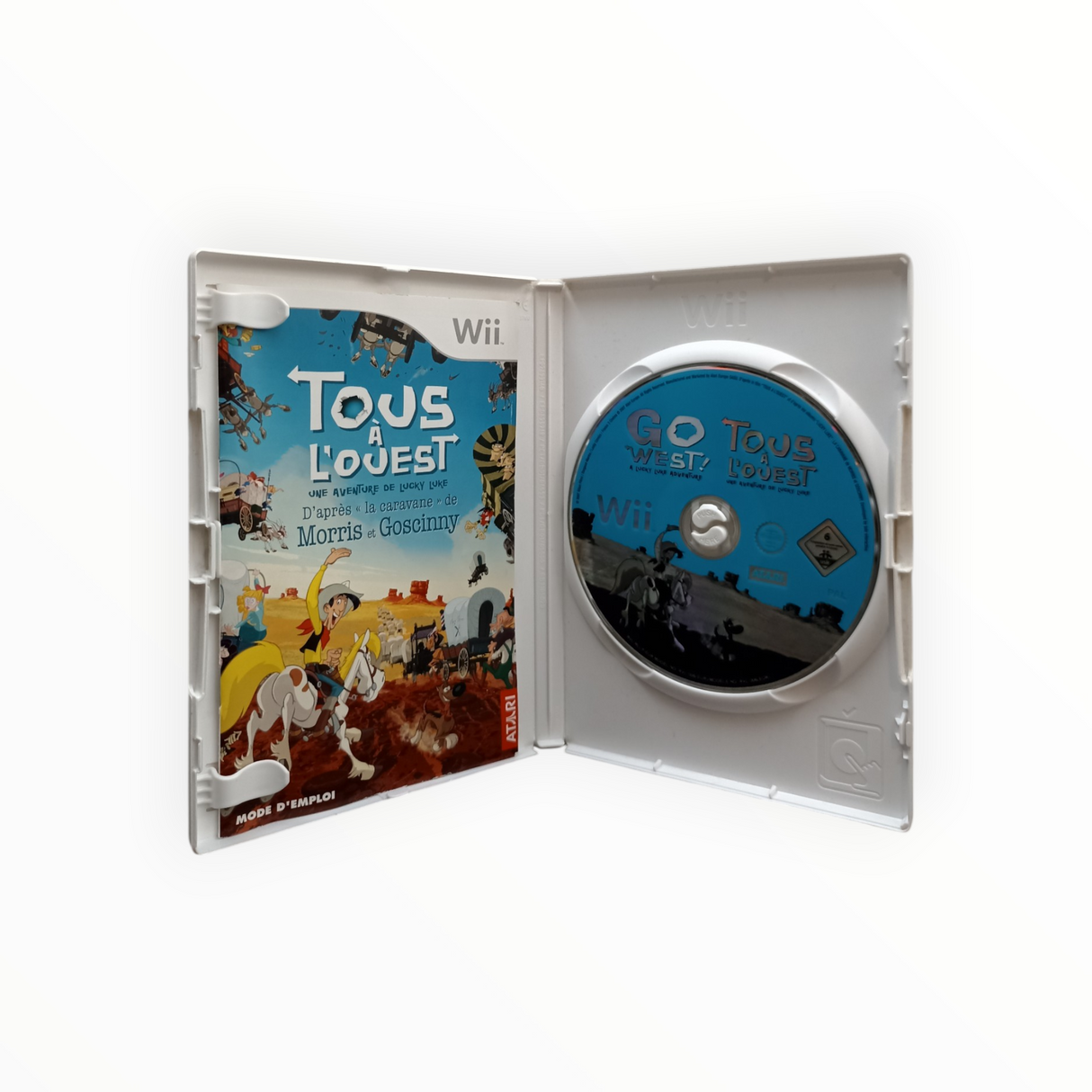 Tous à l'Ouest Une Aventure de Lucky Luke Nintendo Wii (Wii) FR Complet