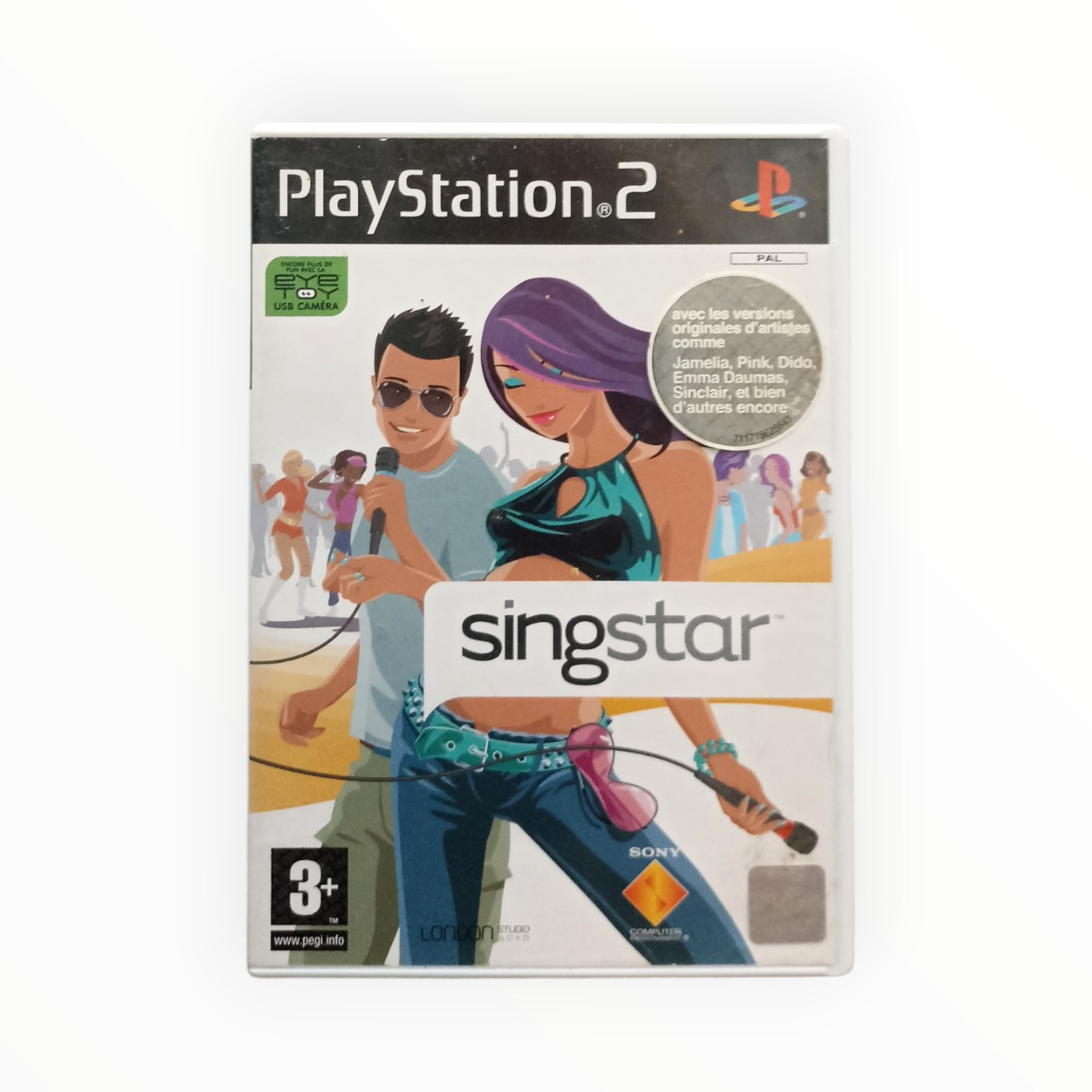 SingStar PlayStation 2 (PS2) Version FRA