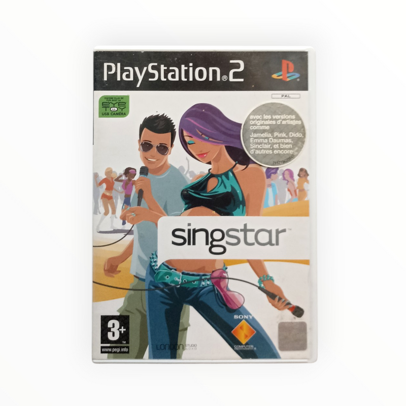 SingStar PlayStation 2 (PS2) Version FRA