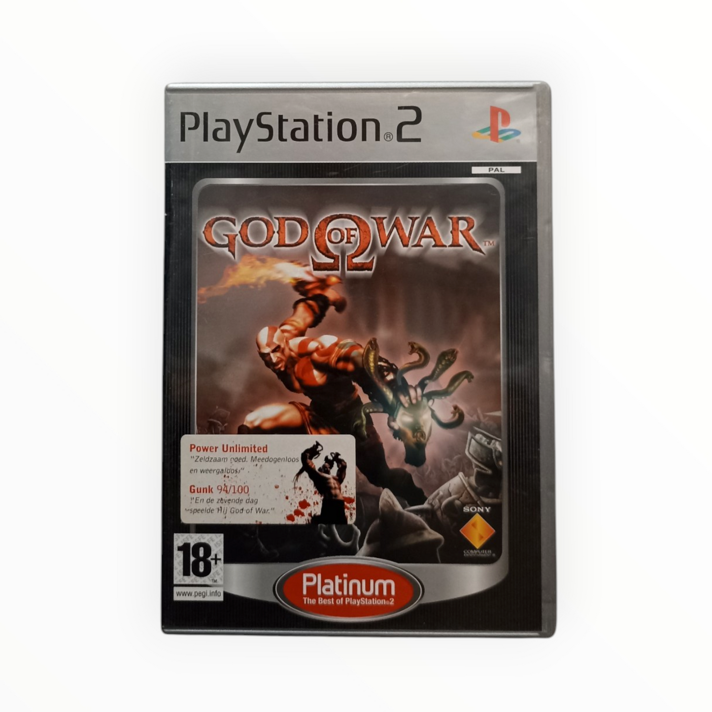 God of War Platinum PlayStation 2 (PS2) PAL Complet