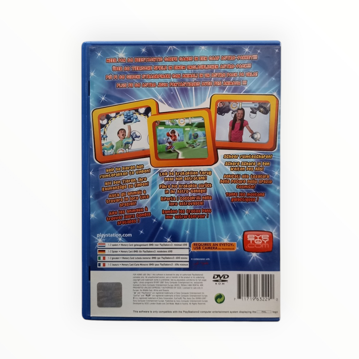 EyeToy Play Astro Zoo PlayStation 2 (PS2) FR Complet