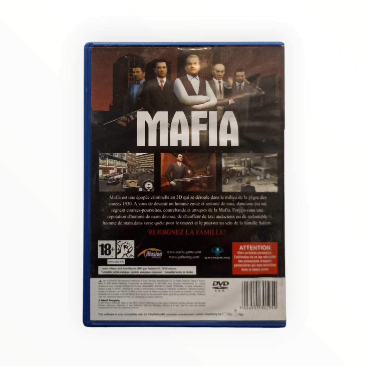 Mafia PlayStation 2 (PS2) FR
