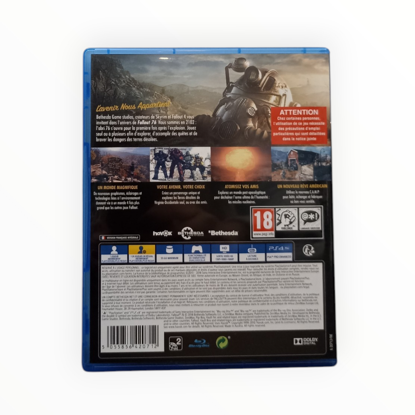 Fallout 76 Playstation 4 (PS4) FR