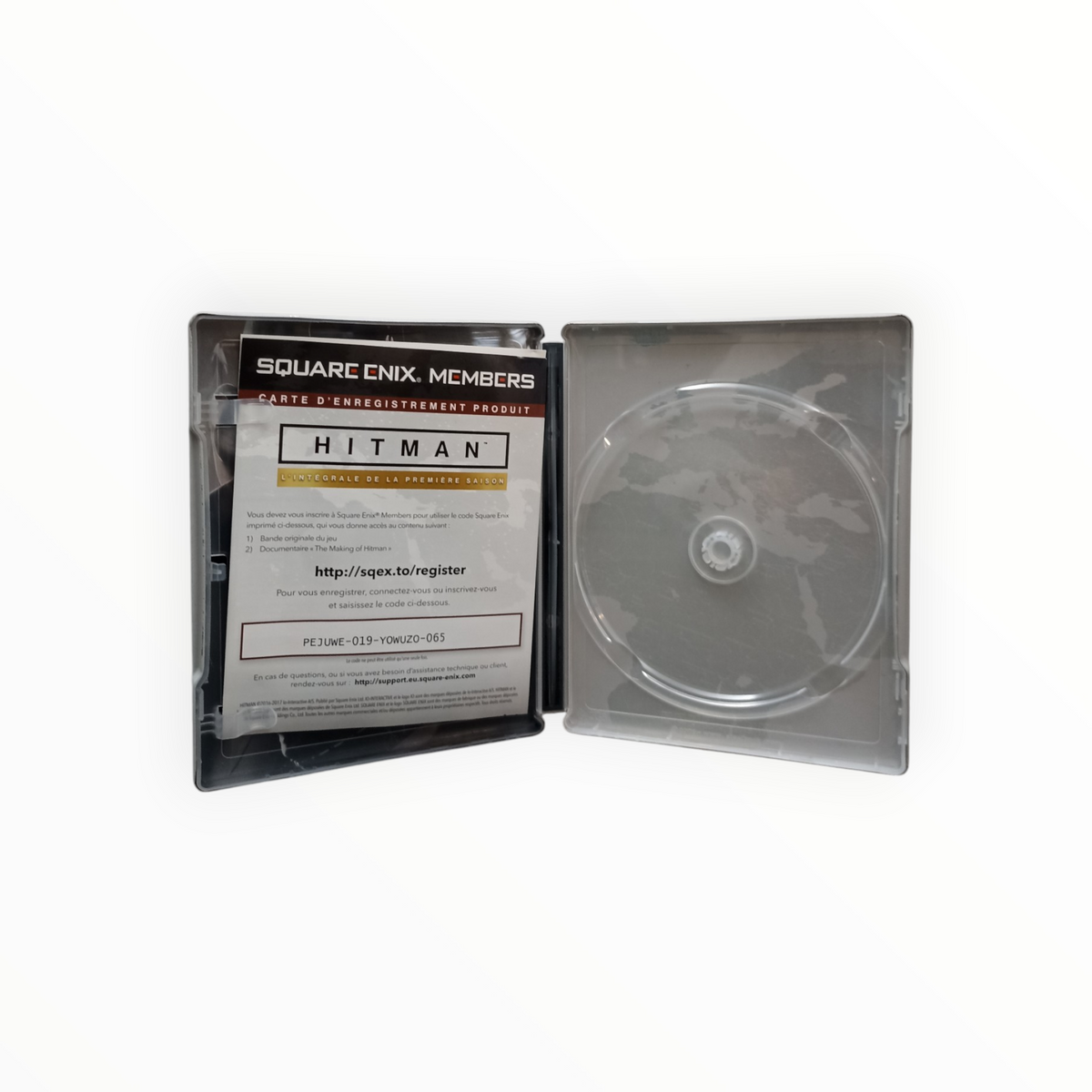 Hitman édition steelbook Playstation 4 (PS4)