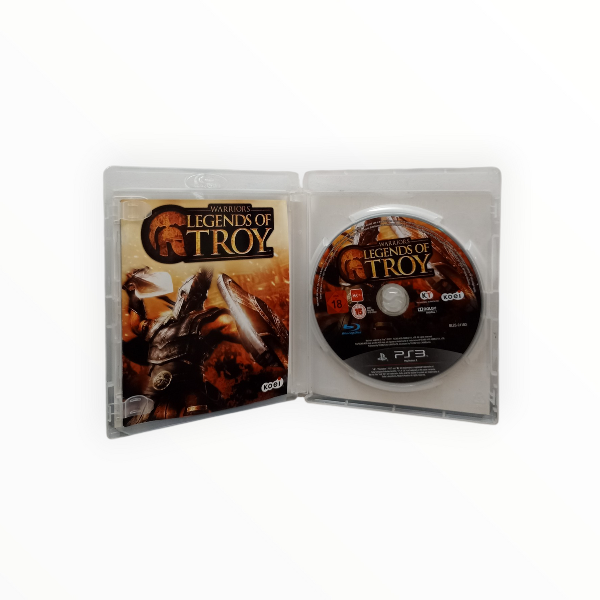 Warriors Legends of Troy PlayStation 3 (PS3) PAL Complet