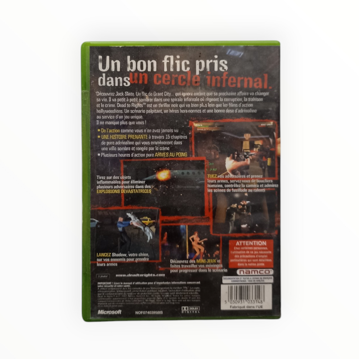 Dead To Rights Xbox