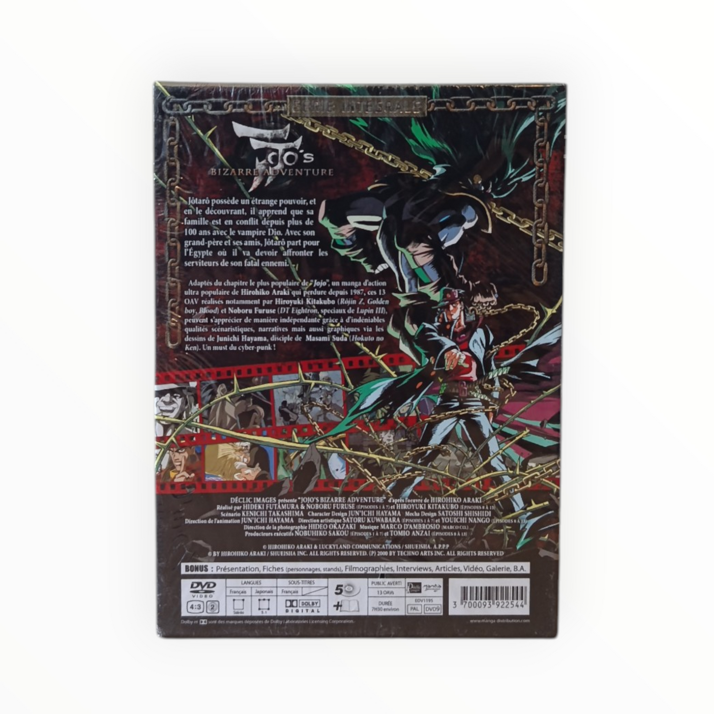 Bizarre Adventures Serie Integrale DVD Collector Neuf Français