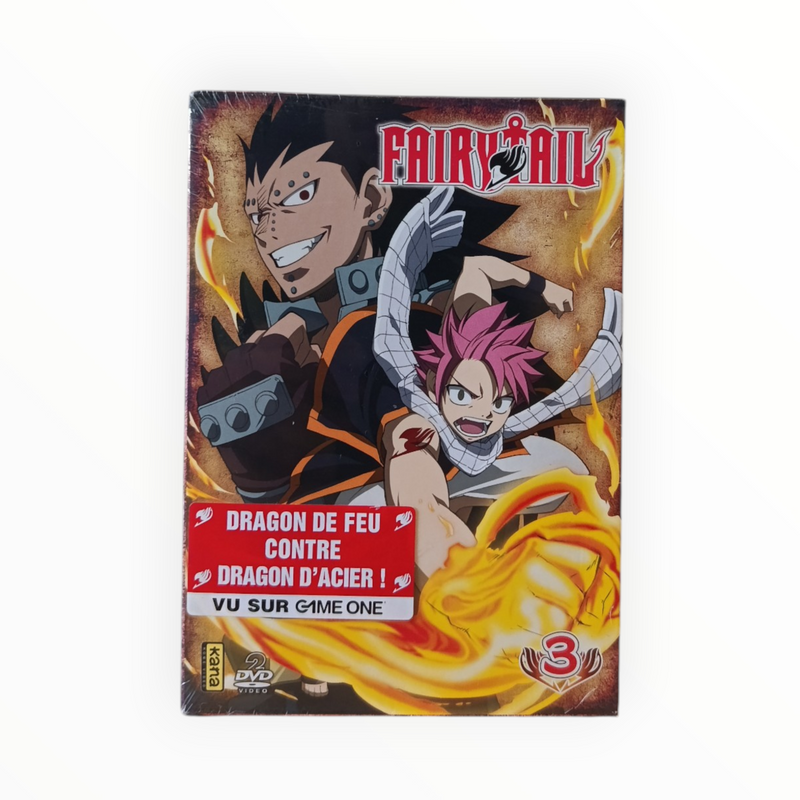 Fairy Tail Volume 3 DVD Collector Neuf Français