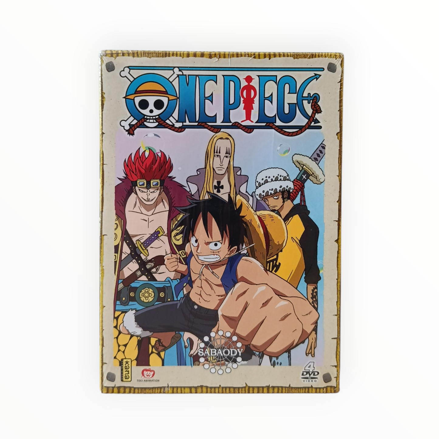 One Piece Sabaody Ep 390 à 405 DVD Collector Neuf Français