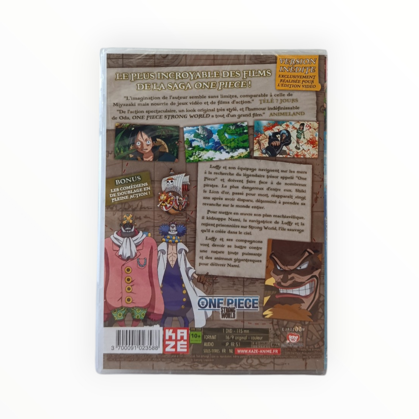 One Piece Film 10 DVD Classique Neuf Français