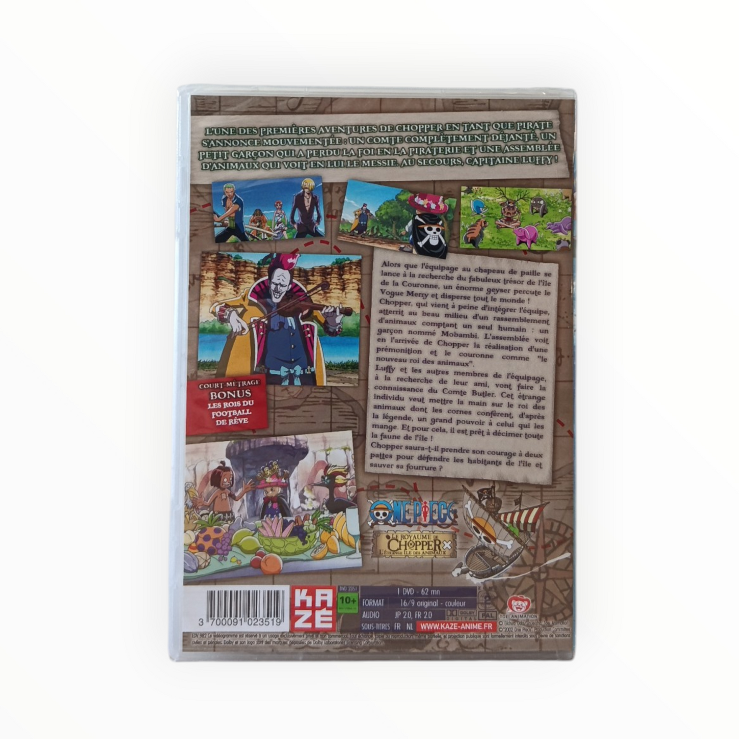 One Piece Film 3 DVD Classique Neuf Français
