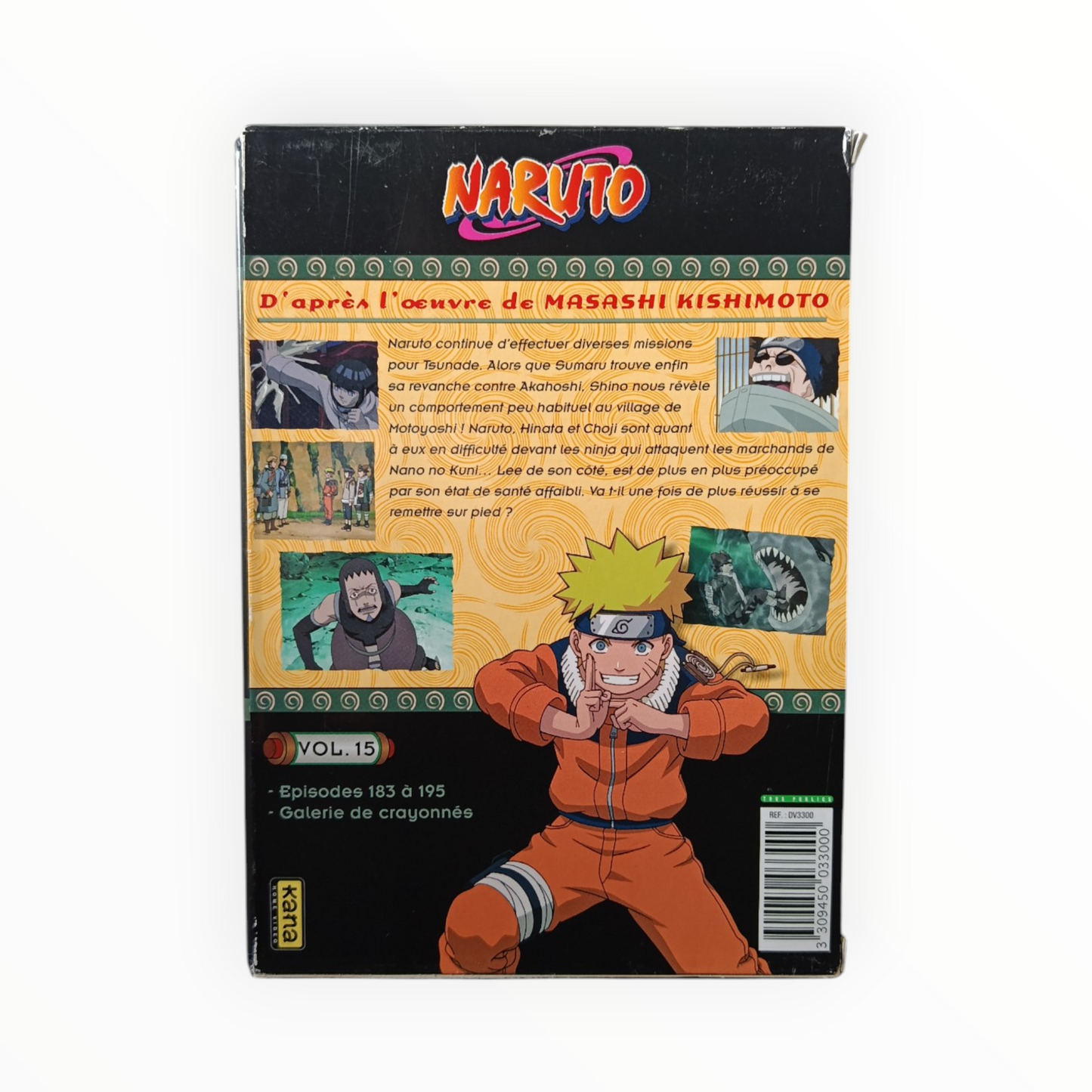 Naruto Volume 15 DVD Collector Français