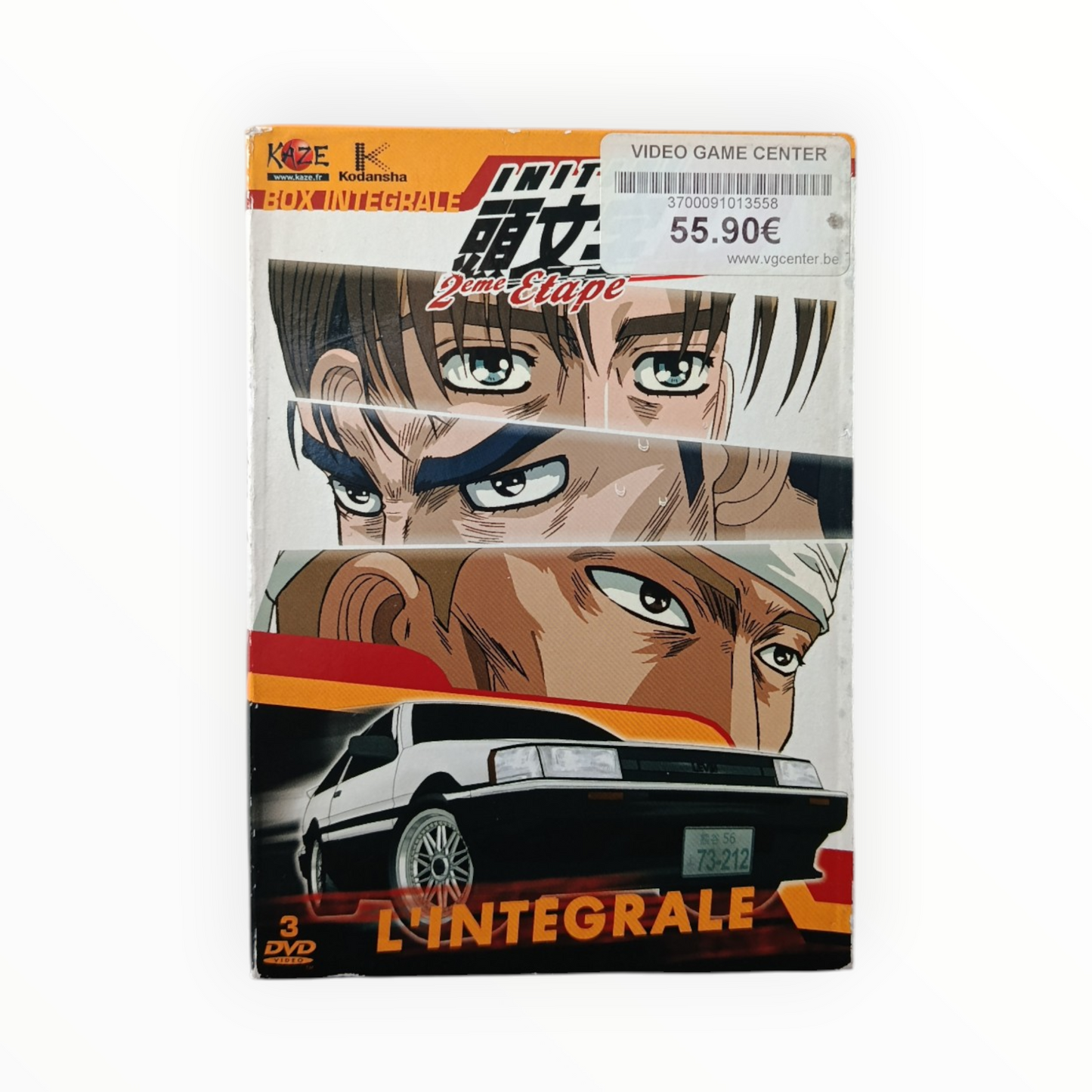Initial D 2ème Stage DVD Collector Français