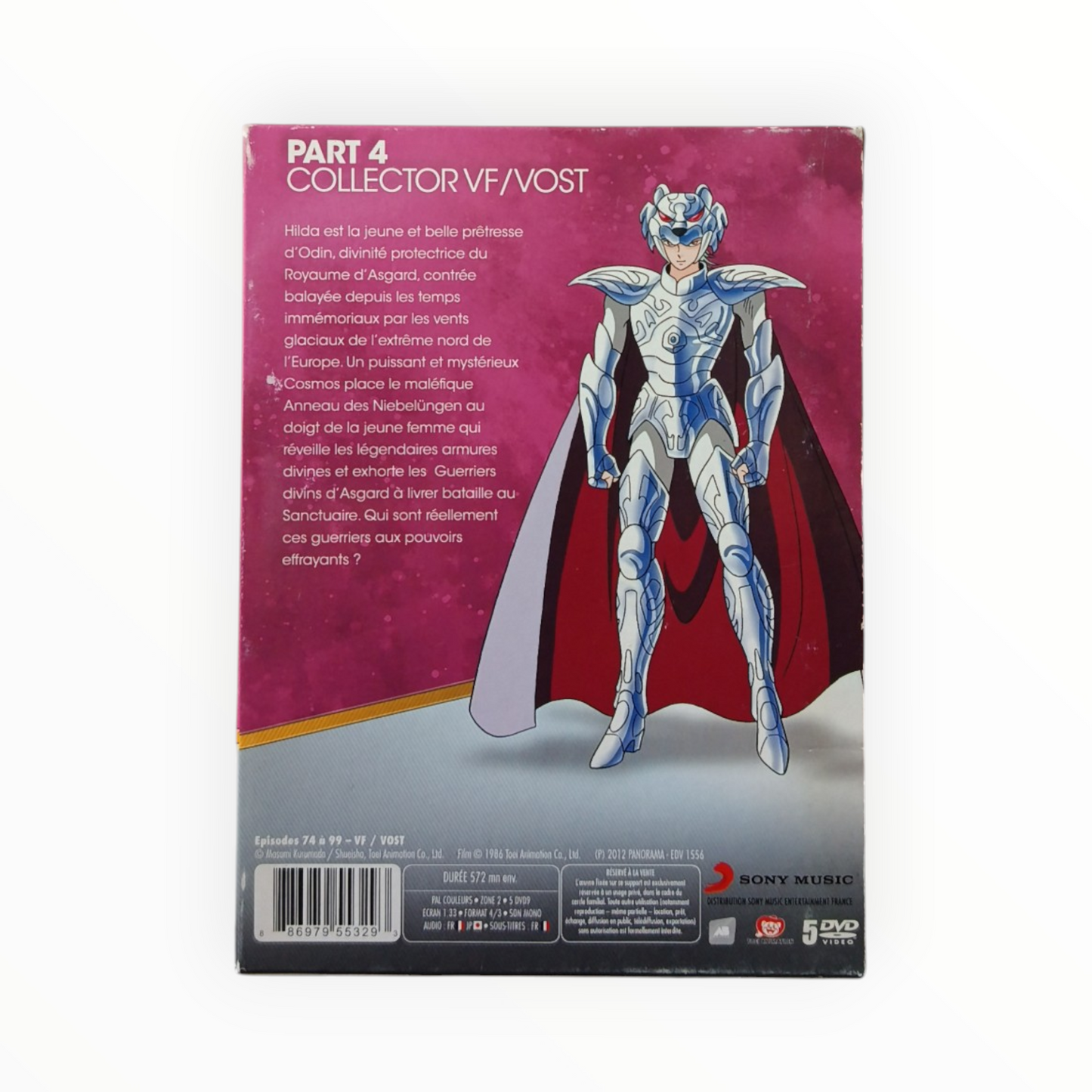 Saint Seiya Box Part 4 DVD Collector Français