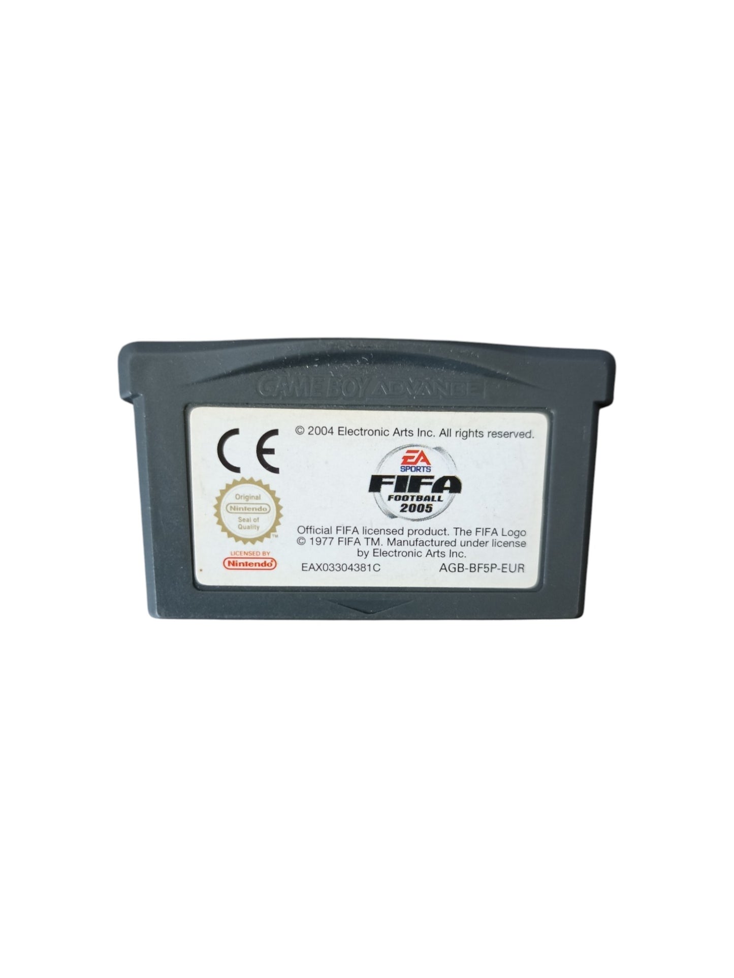 Fifa Football 2005 Game Boy Advance (GBA) Version FRA Authentique