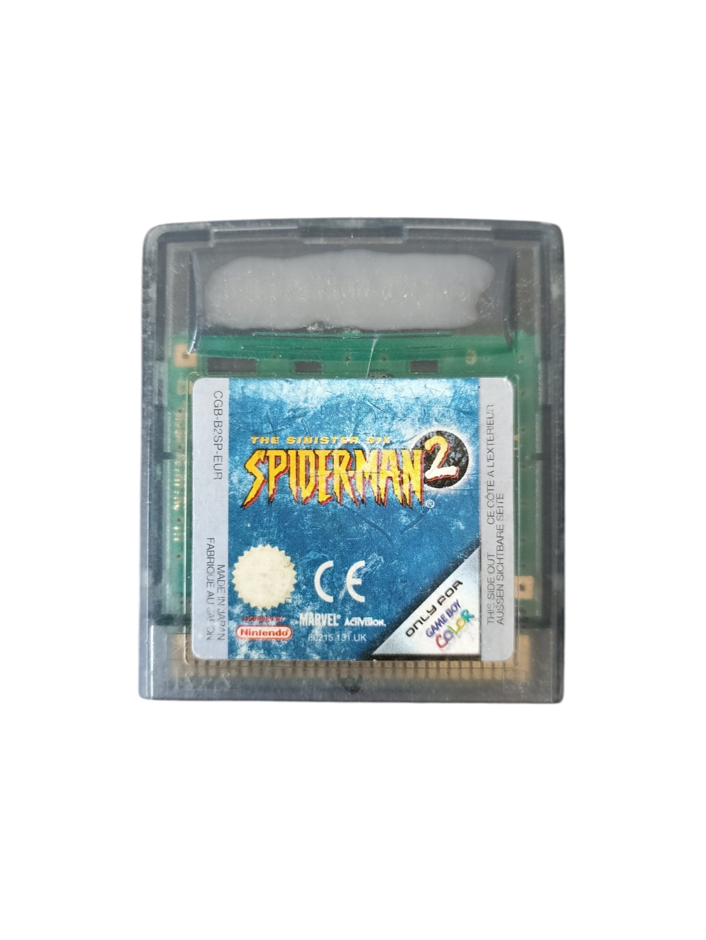 Spider-man 2 Game Boy Version FRA en loose