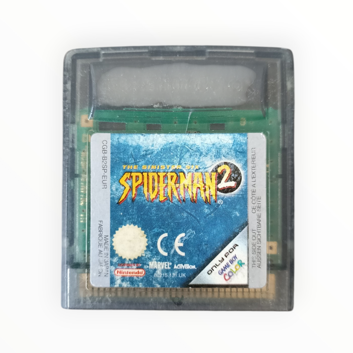 Spider Man 2 The Sinister Six Game Boy Color EUR en Loose