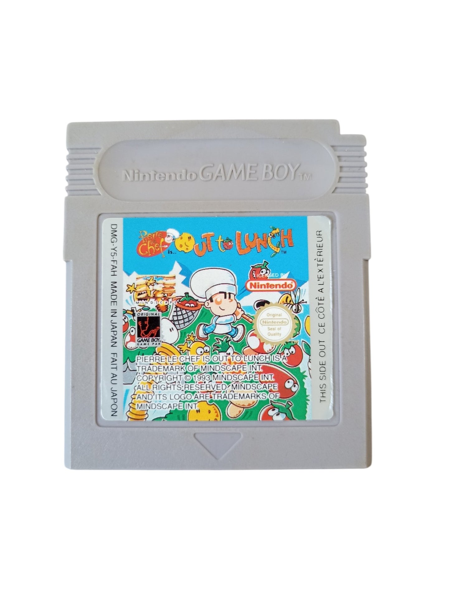 Pierle le chef Game Boy Version FRA en loose