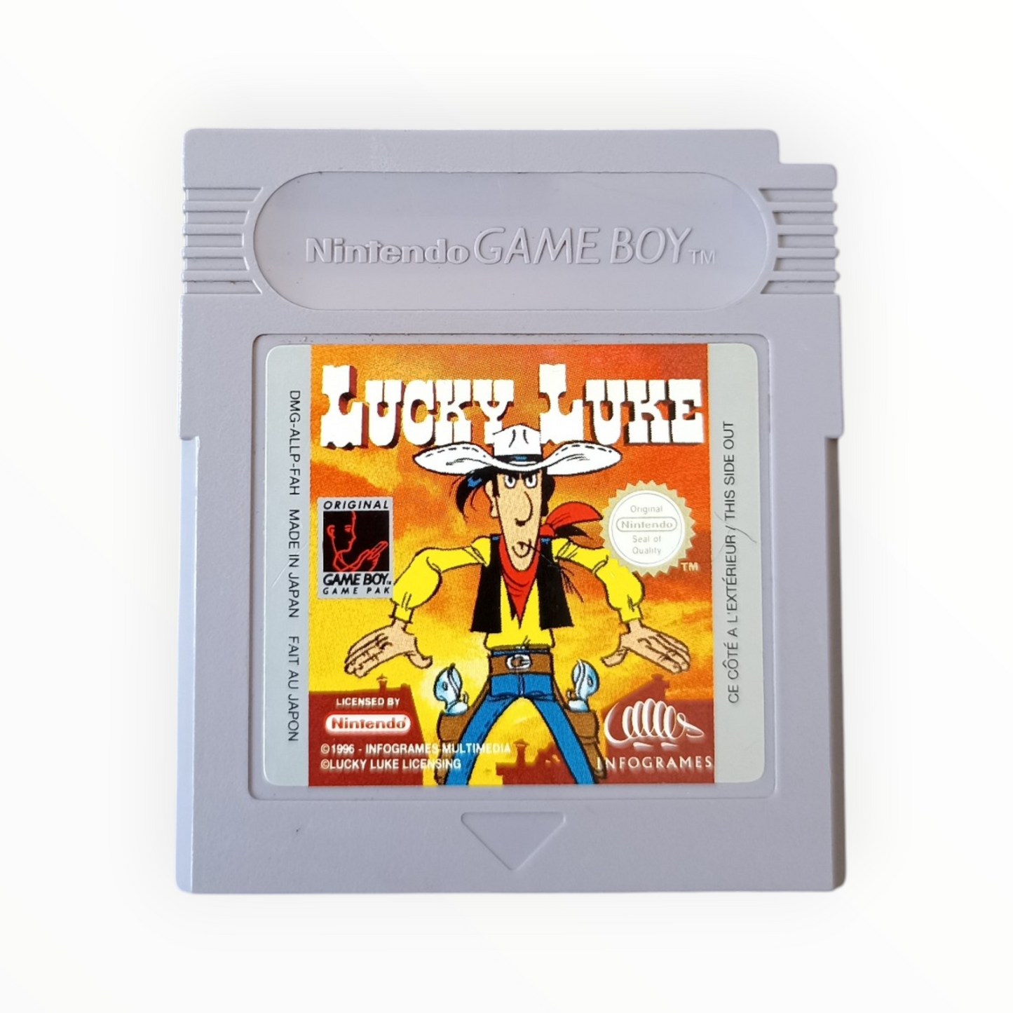 Lucky Luke Game Boy EUR en Loose