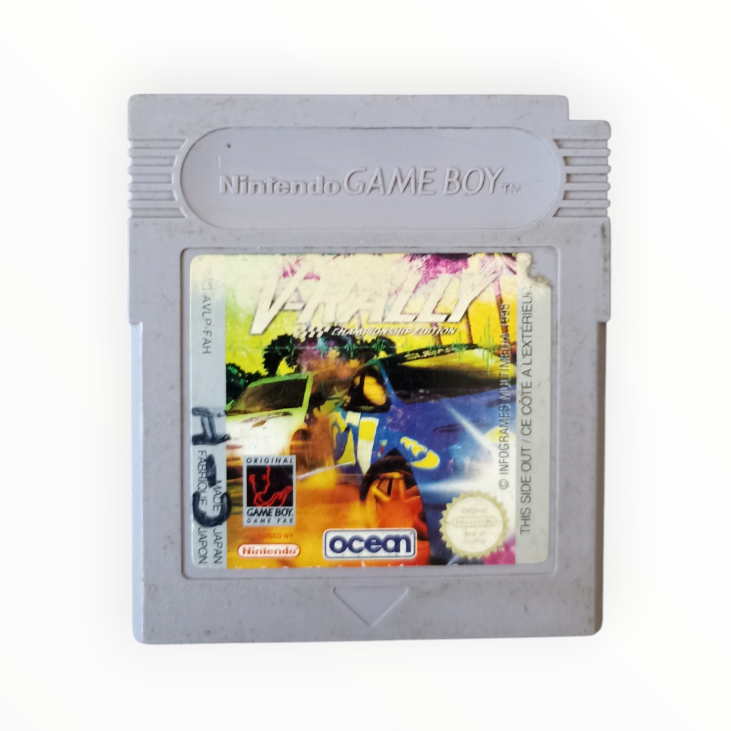 V-Rally Game Boy EUR en Loose Seconde Vie