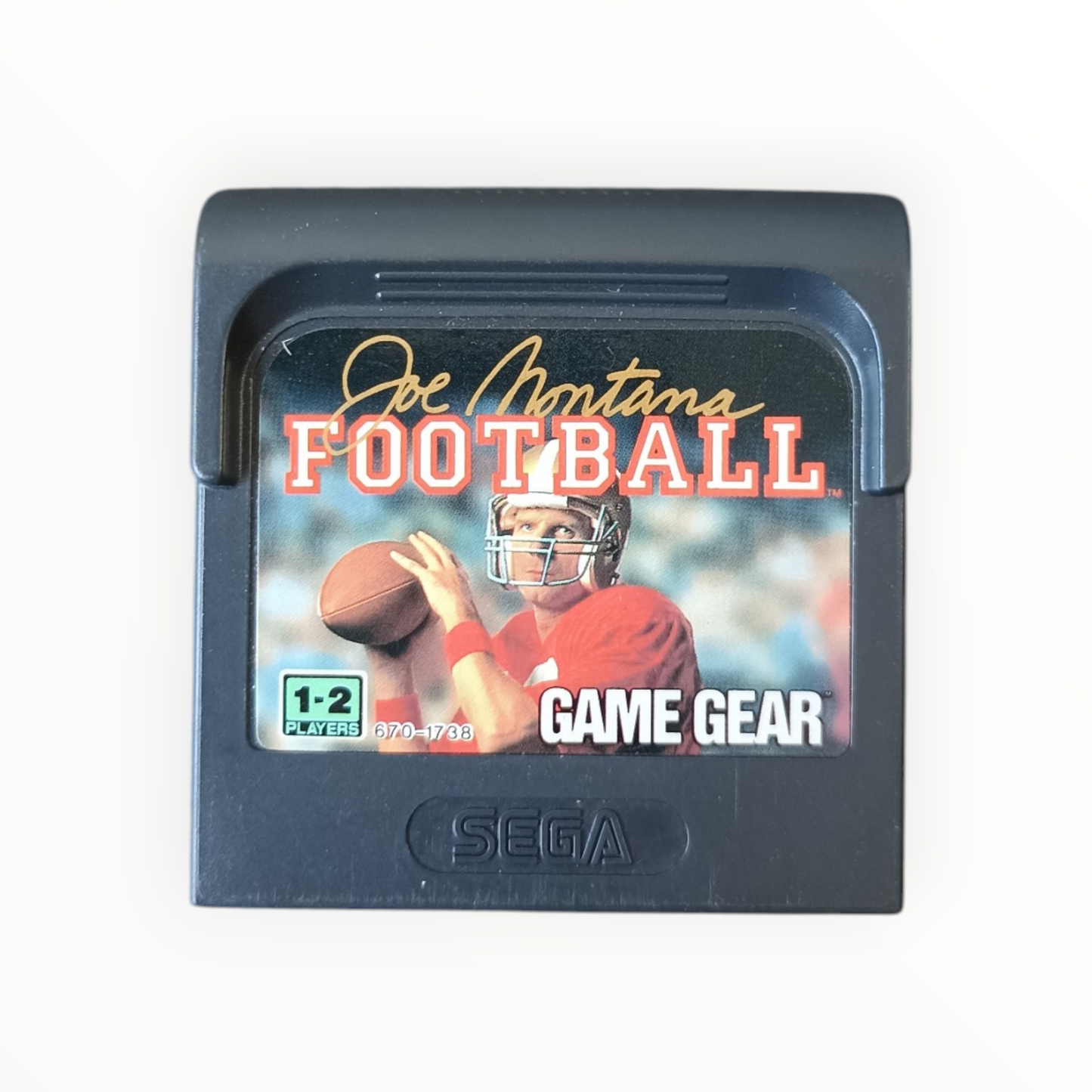 Joe Montana Football Sega Game Gear EUR en Loose