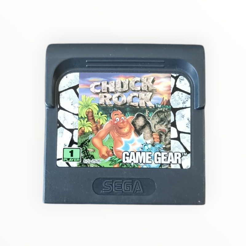 Chuck Rock Sega Game Gear EUR en Loose