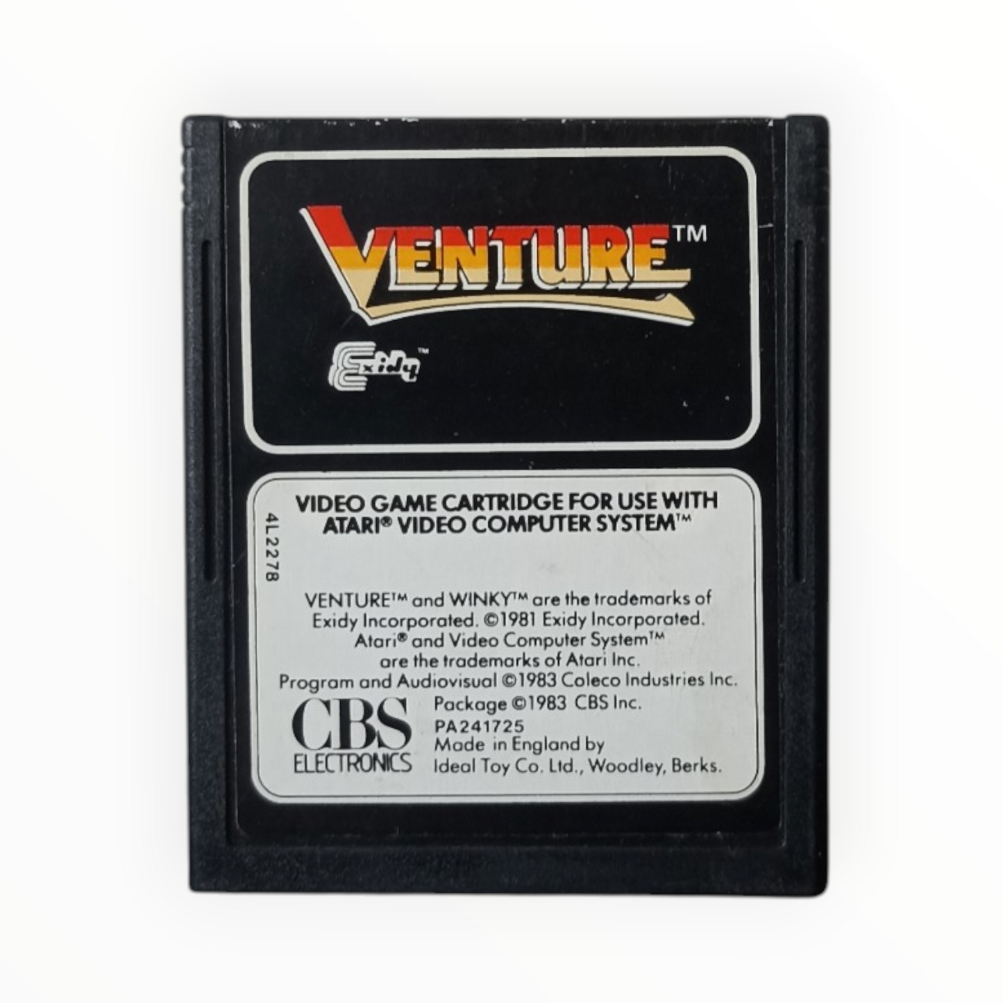 Venture Atari 2600 en Loose (seul) FRA