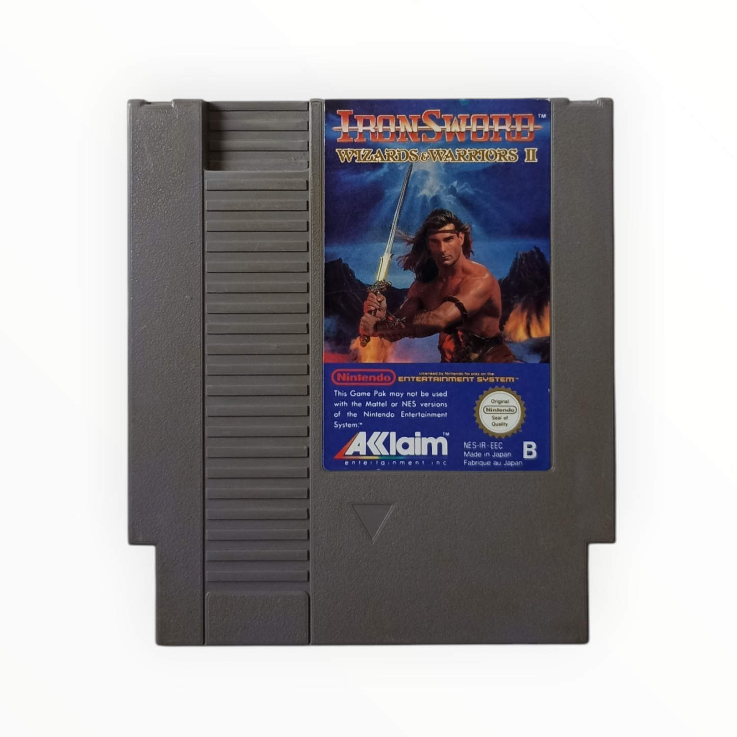Iron Sword Wizards & Warriors II NES en loose
