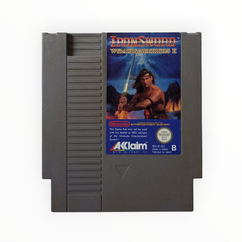 Iron Sword Wizards & Warriors II NES en loose
