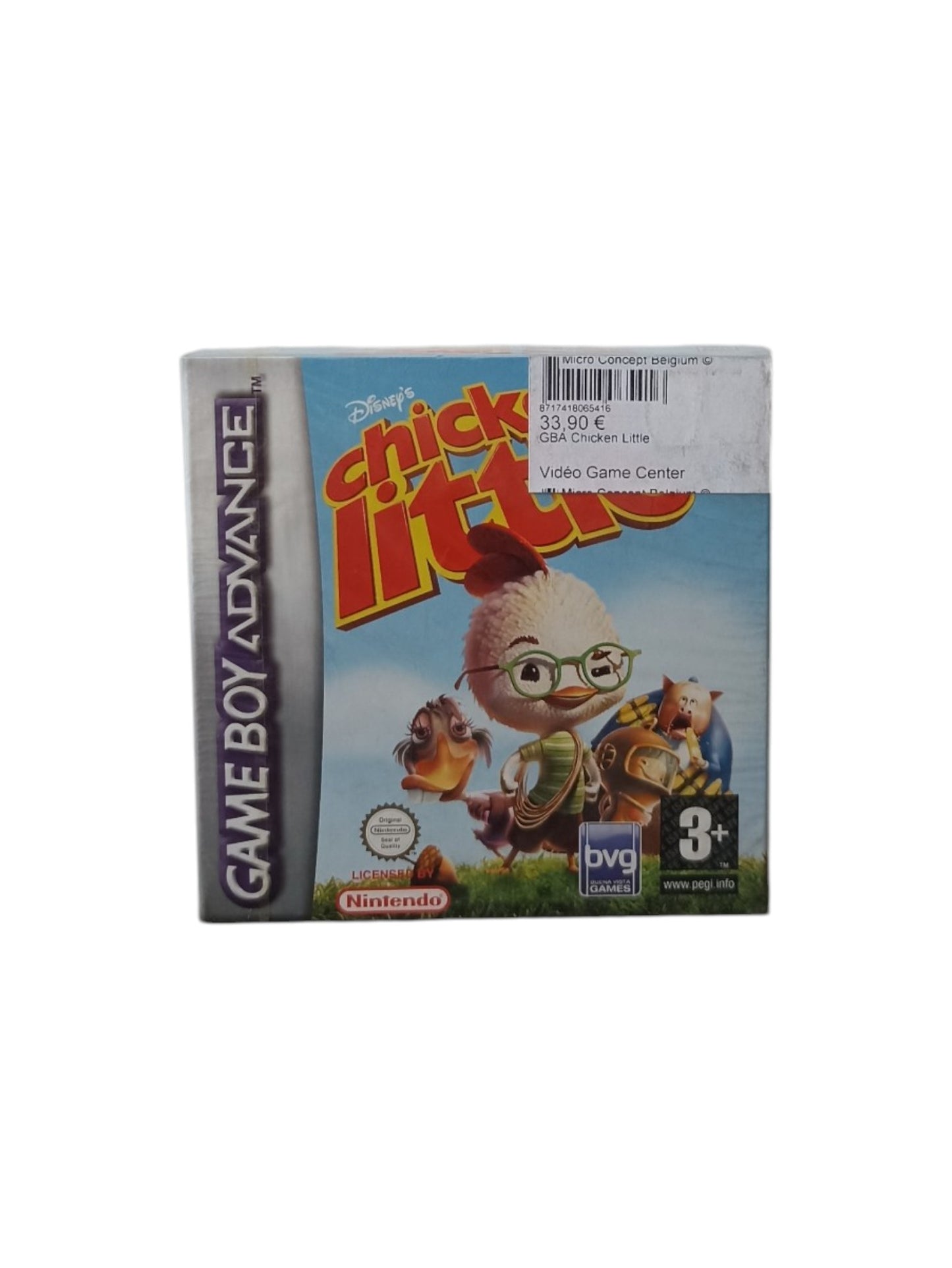 Chicken Little Game Boy Advance (GBA) en boite complet Version FRA Authentique Neuf