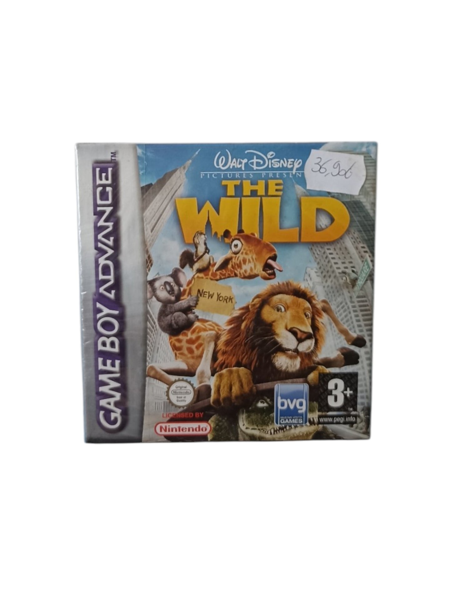 The Wild Walt DisneyGame Boy Advance (GBA) en boite complet Version FRA Authentique Neuf