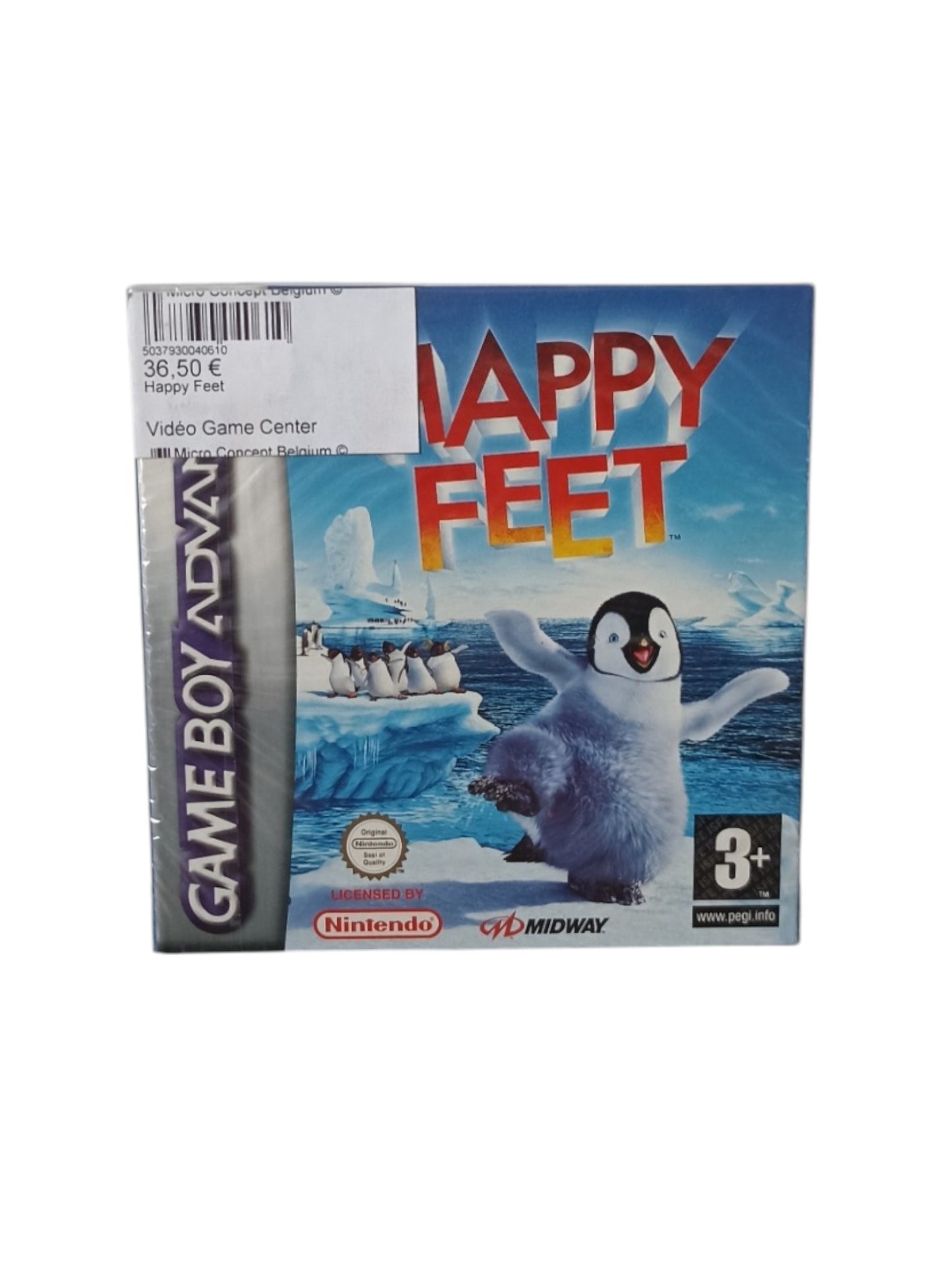 Happy Feet Game Boy Advance (GBA) en boite complet Version FRA Authentique Neuf