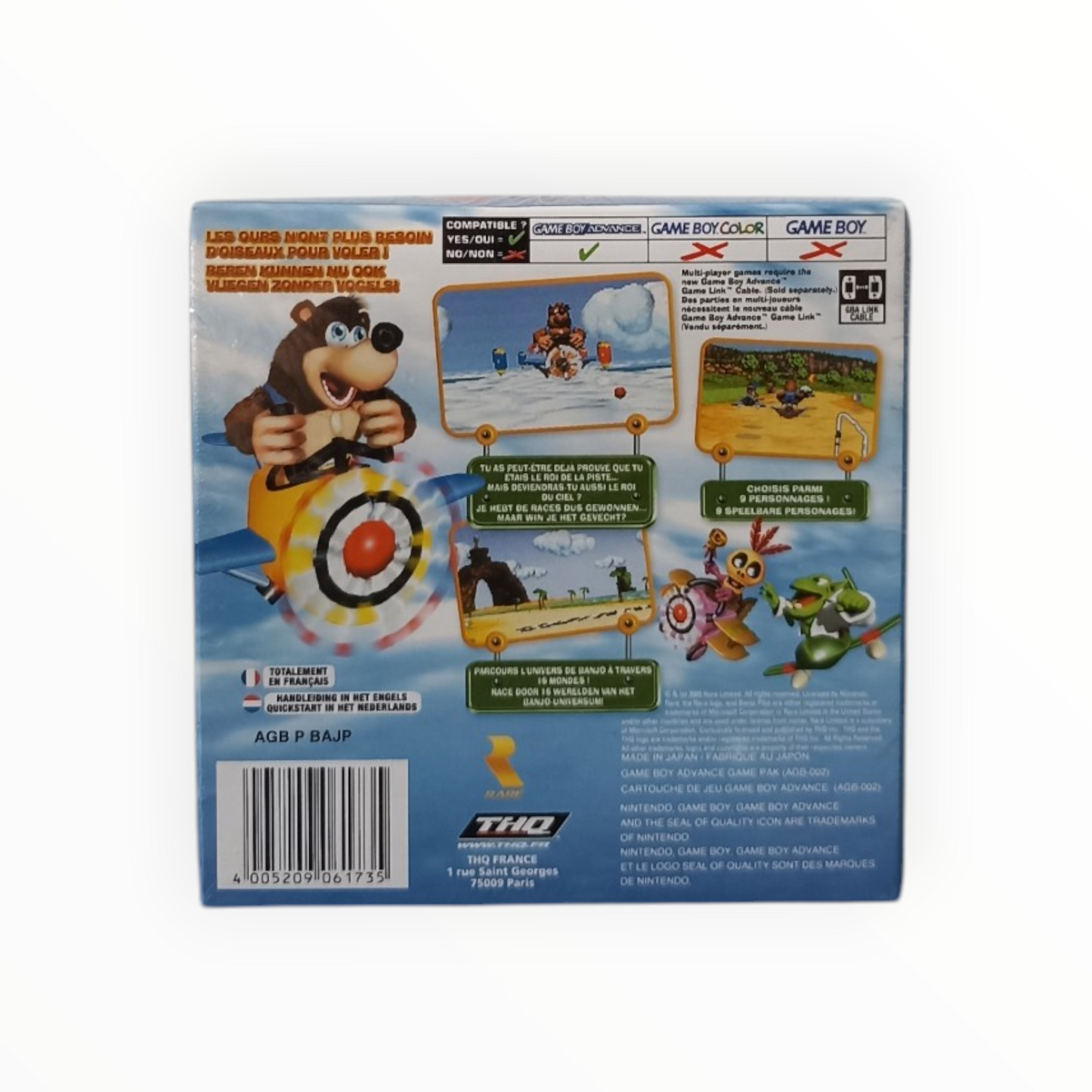 Banjo Pilot Game Boy Advance Neuf Blister FR