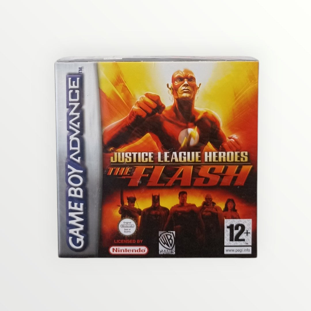 The Flash Justice League Heroes  Game Boy Advance (GBA) en boite complet Version FRA Authentique Neuf