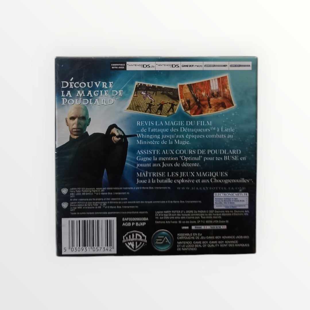 Harry Potter Et L'ordre du Phénix Game Boy Advance (GBA) en boite complet Version FRA Authentique Neuf