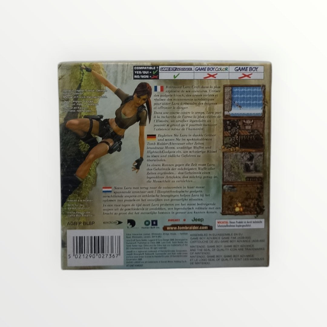 Tomb Raider Legends Game Boy Advance (GBA) en boite complet Version FRA Authentique Neuf