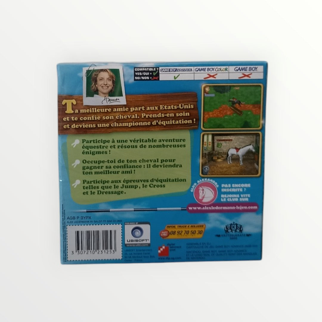 Alexandra Ledermann Game Boy Advance (GBA) en boite complet Version FRA Authentique Neuf