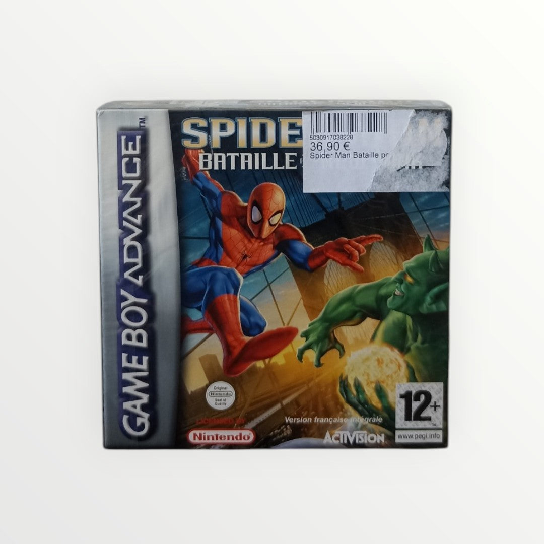 Spider-man Bataille pour New York Game Boy Advance (GBA) en boite complet Version FRA Authentique Neuf