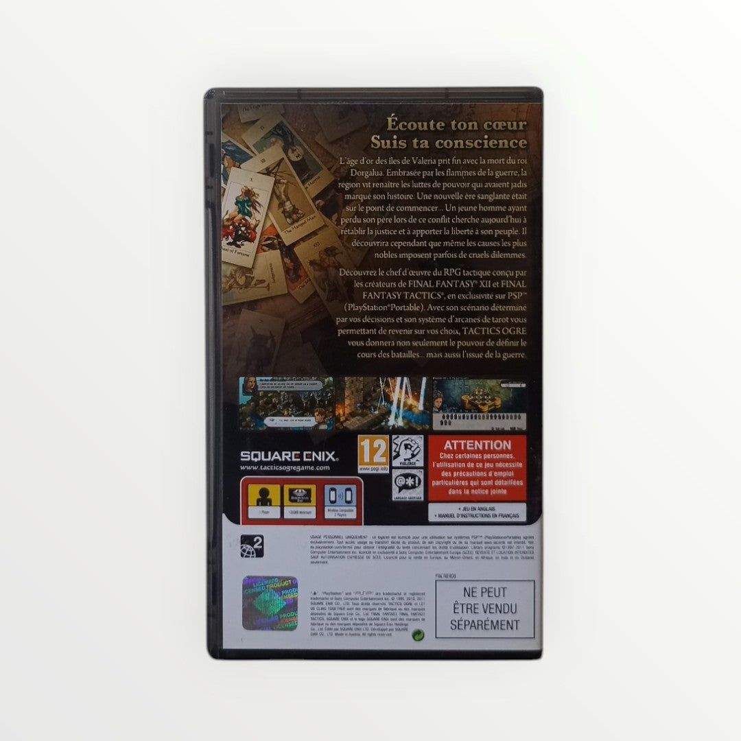 Tactics Ogre Playstation Portable (PSP) Complet FRA