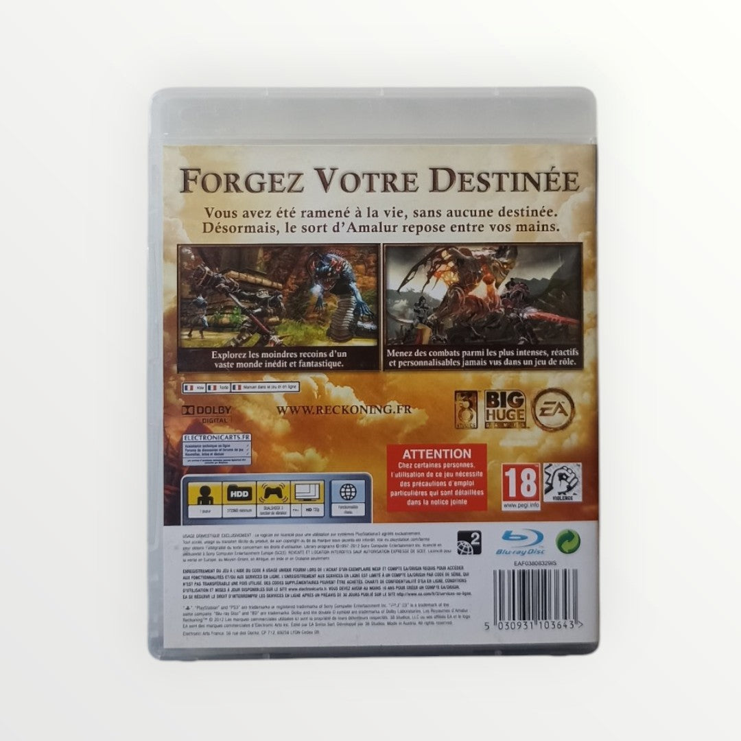 Les Royaumes D'amalur Reckoning Playstation 3 (PS3) Complet en FRA