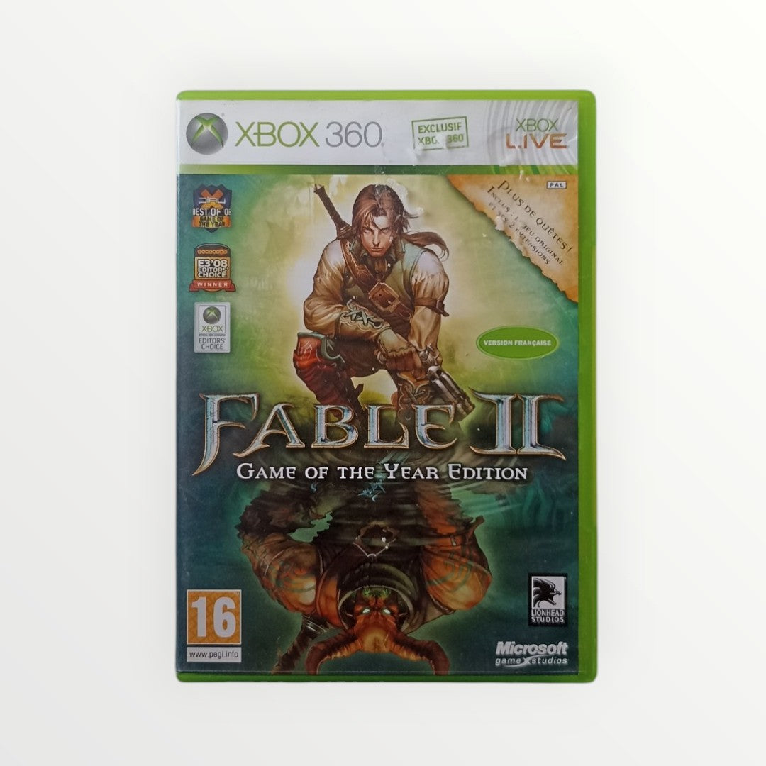 Fable II Game Of Year Edition Xbox 360 complet en Français